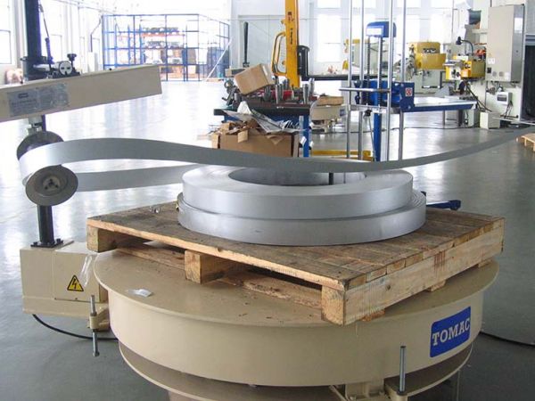 Xả cuộn TS Series. Rộng 5-120mm, Dày 0.1-1.2mm